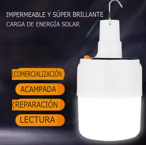 FOCOS SOLAR  RECARGABLE